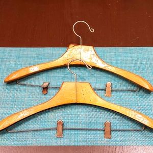 Vintage Wooden Hangers from 1950s